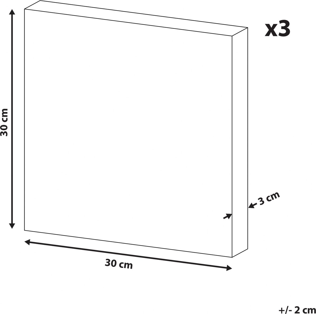 Beliani TILLIA Wanddecoratie voor kinderen multicolor