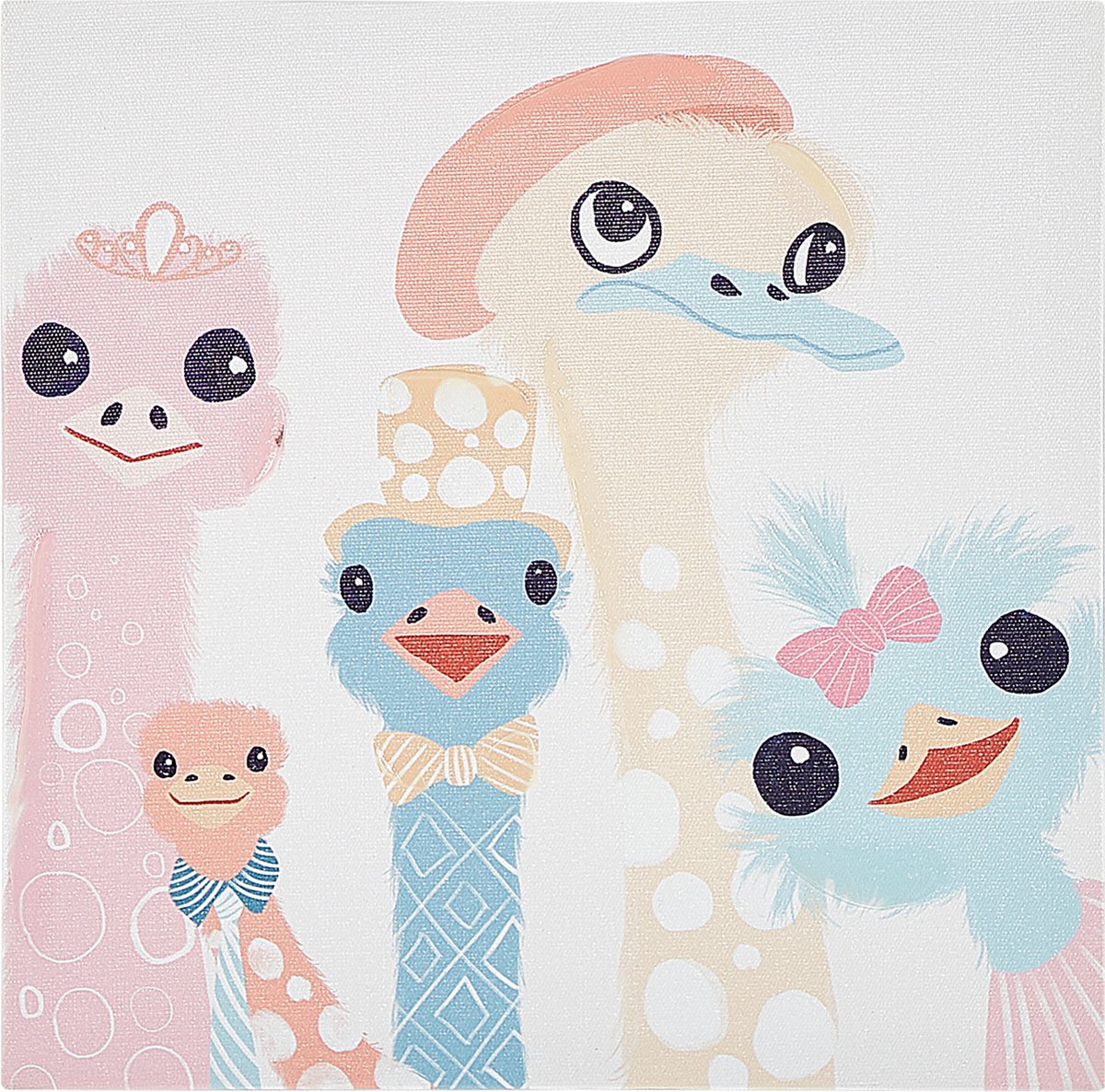 Beliani TILLIA Wanddecoratie voor kinderen multicolor