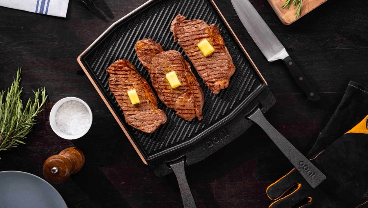 Ooni Grizzler Grillplaat - Gietijzer