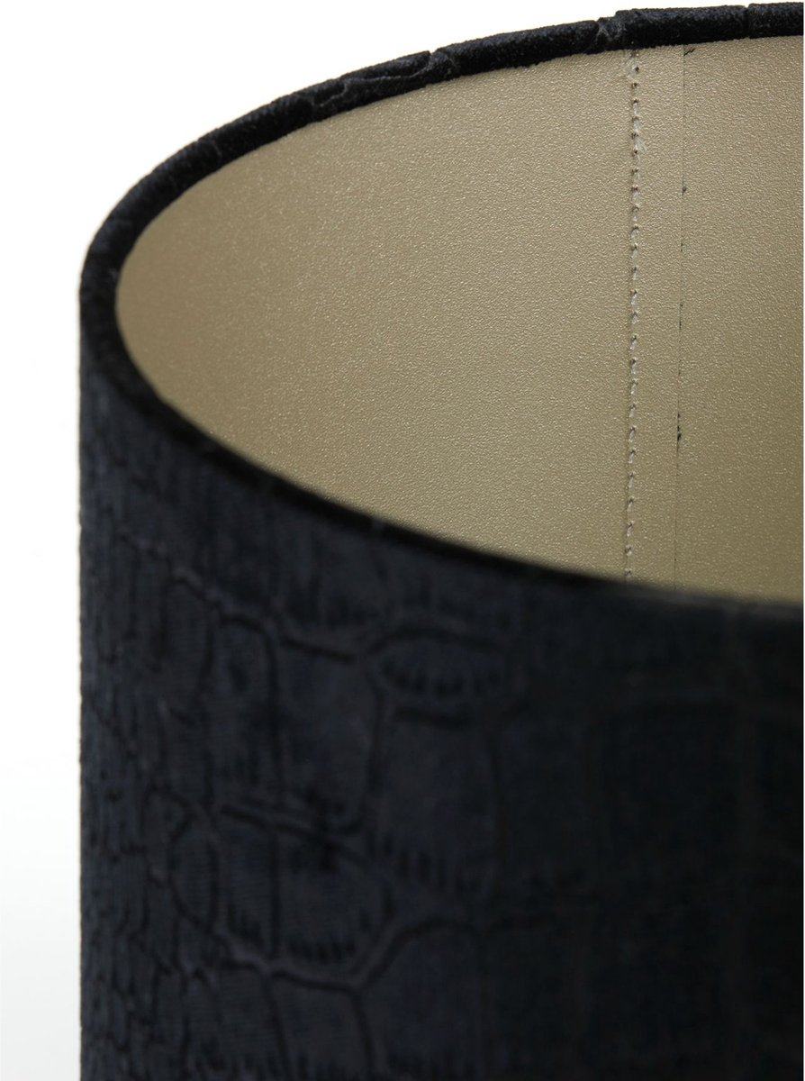 Light & Living - Lampenkap Praya - 30x30x21 - Zwart