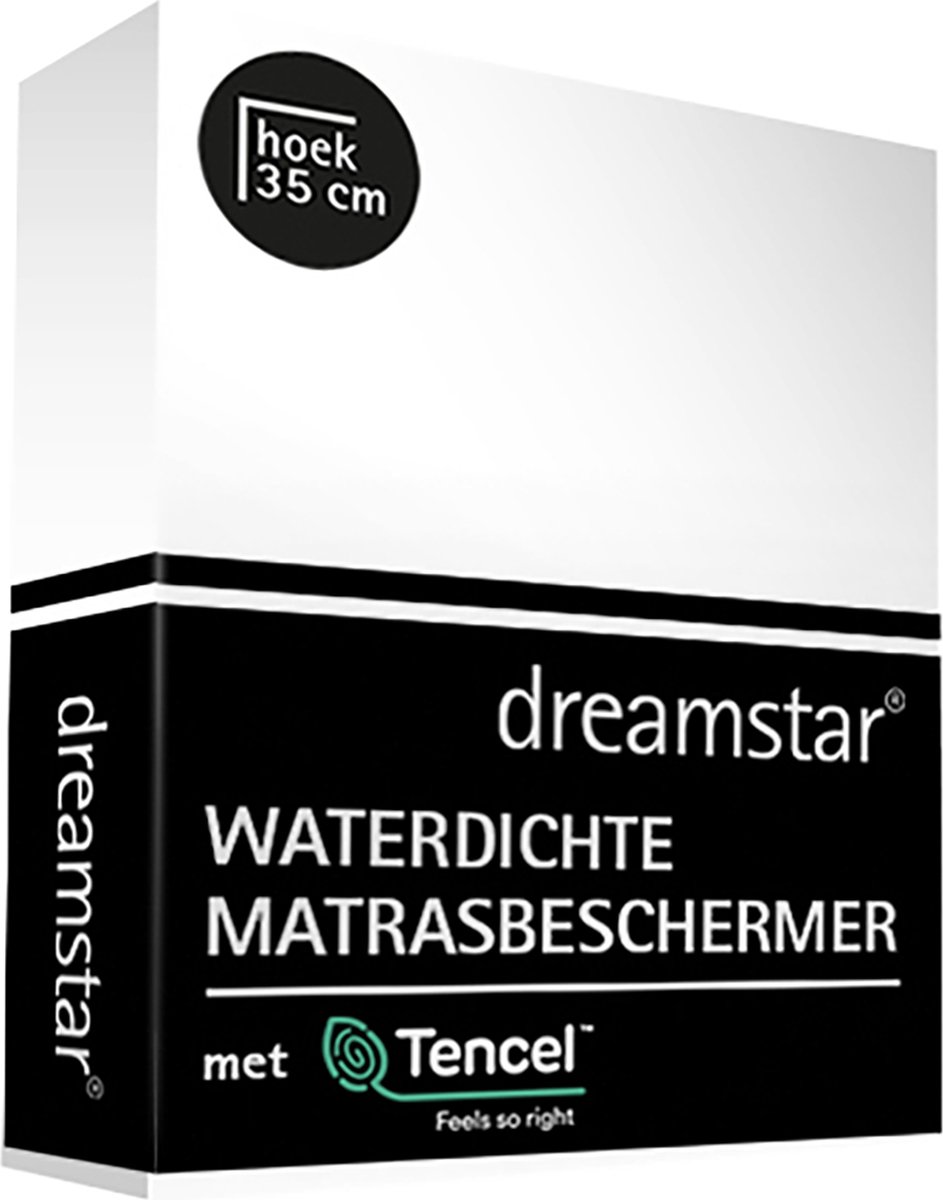 Dreamstar Waterdichte Matrasbeschermer Met Tencel® 90 X 210 Cm