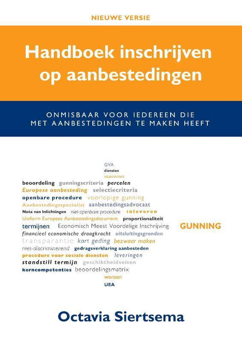 Handboek Inschrijven Op Aanbestedingen