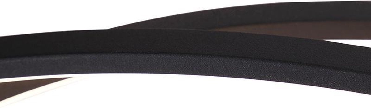 TRIO - Plafondlamp Gale 80 cm - Zwart