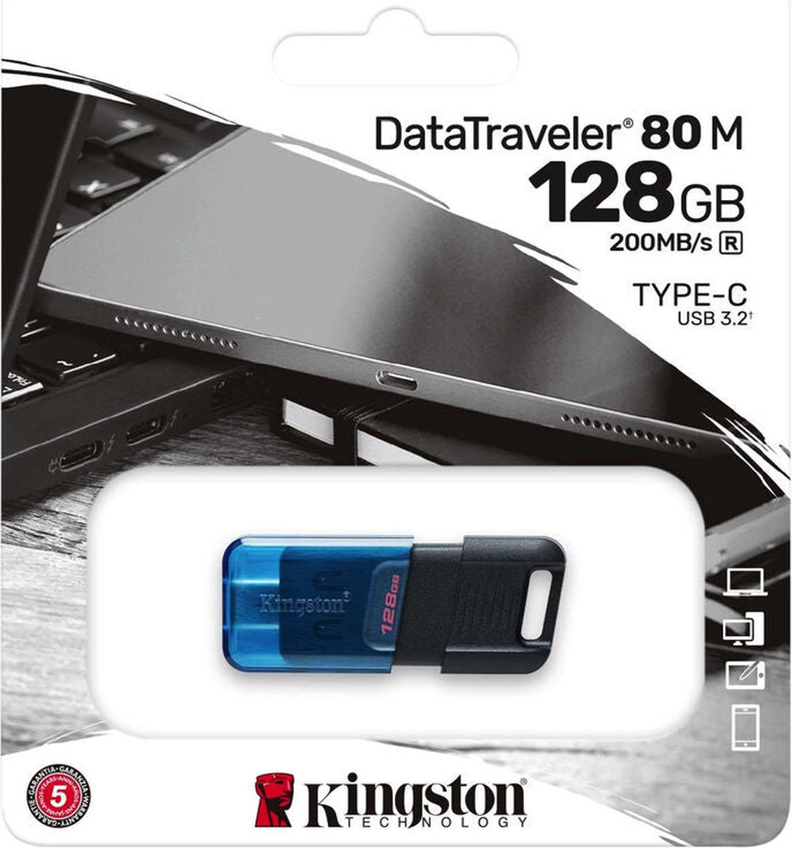 Kingston DataTraveler DT80M - 128GB