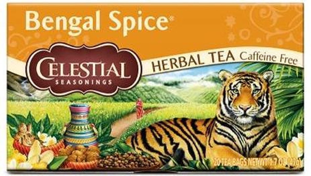 Celestial Seasoning - Bengaalse specerij Thee - 20 Zakjes