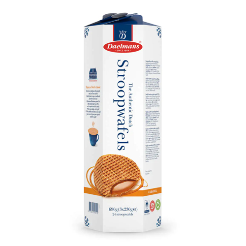 Daelmans - Karamel Stroopwafels in Hexa Tower - 3x 230g