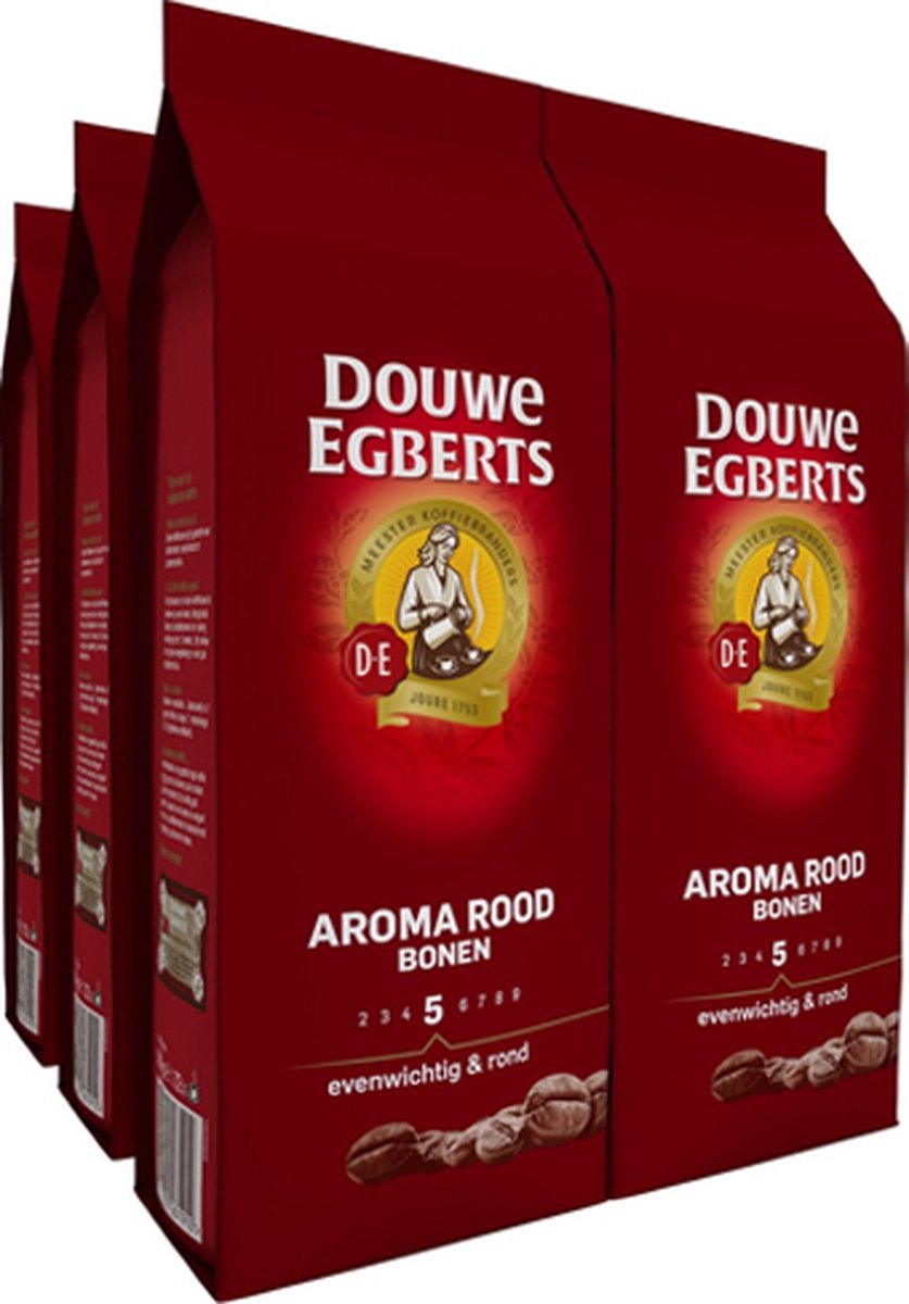 Douwe Egberts - Aroma Rood Bonen - 6x 500g