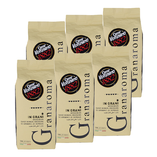 Caffè Vergnano 1882 - Gran aroma Bonen - 6x 1kg