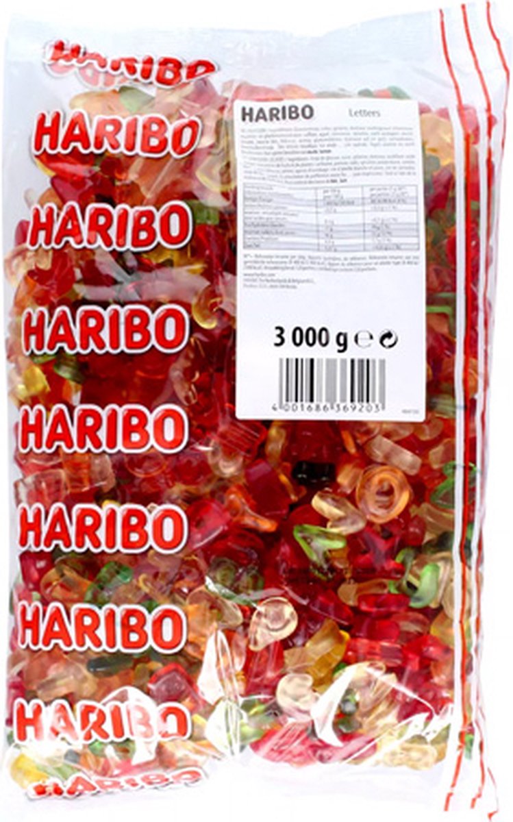 HARIBO - Cijfers & Letters - 3kg