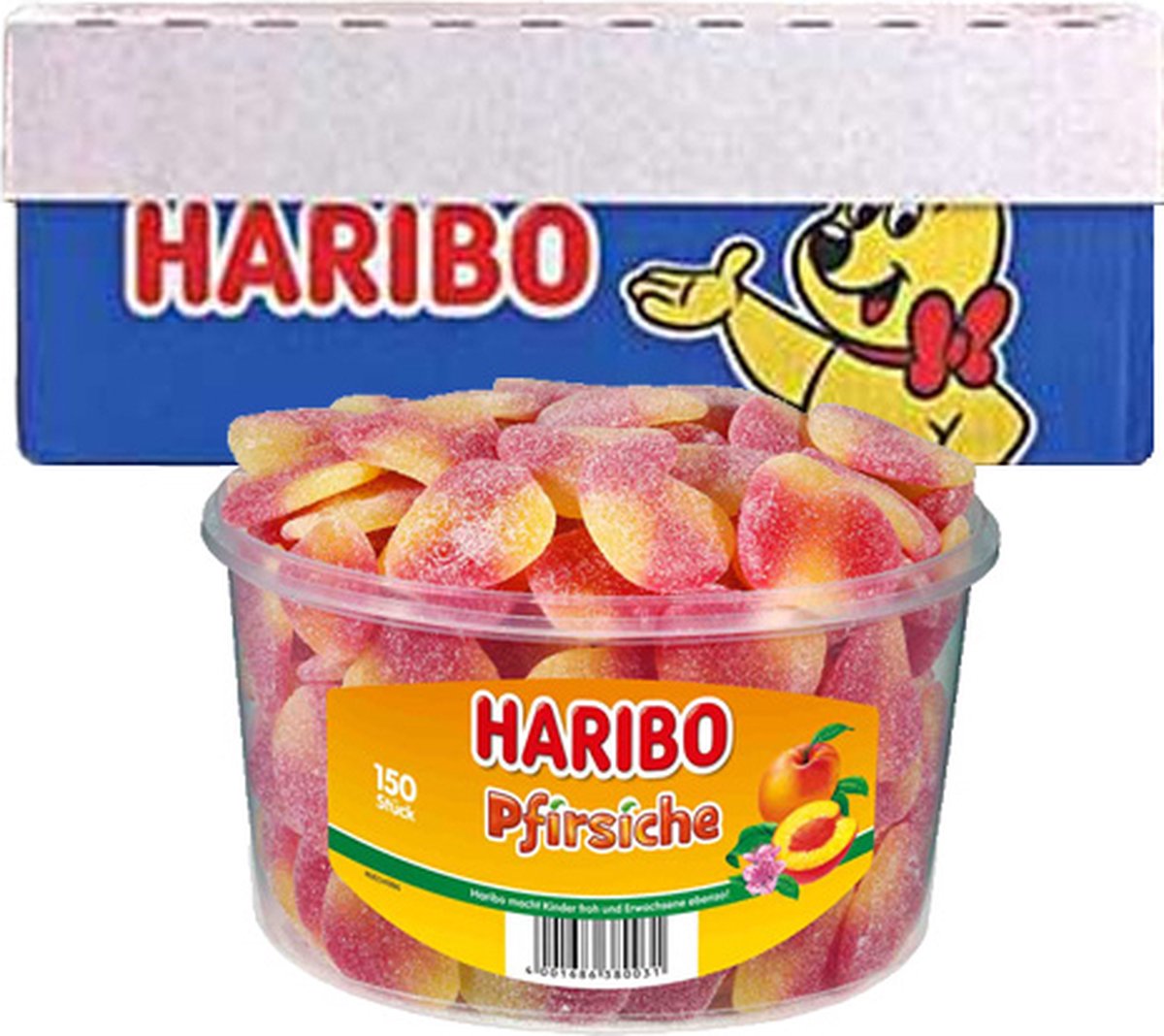 HARIBO - Perziken - 6x 150 stuks