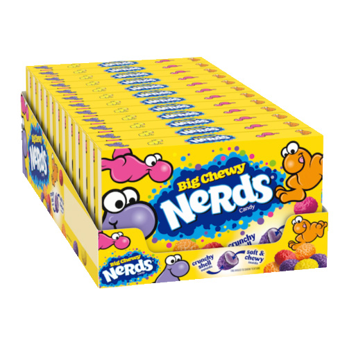 Nestle Nerds Candy - Big Chewy Nerds - 12x 120g