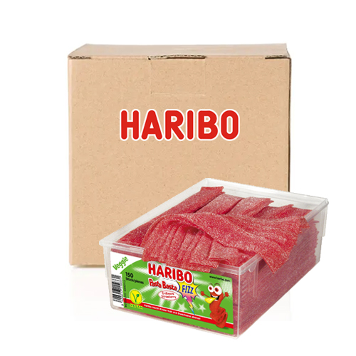 HARIBO - Pasta Basta Zure Aardbei - 8x 150 stuks