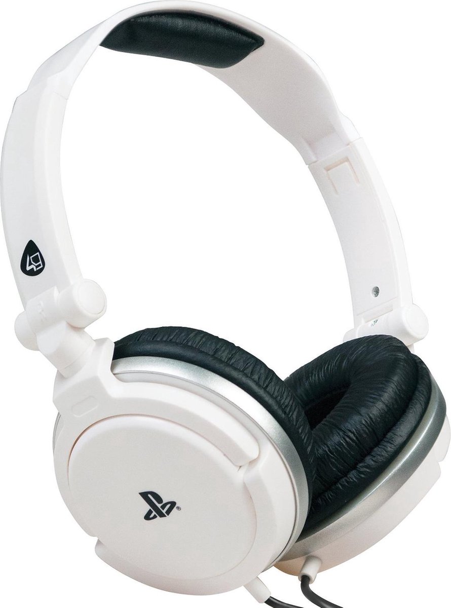 4Gamers Stereo Gaming Headset - White