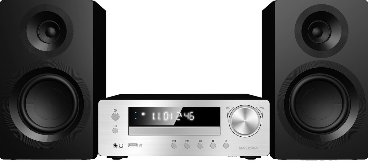 Salora MHS550 stereo set - Zwart