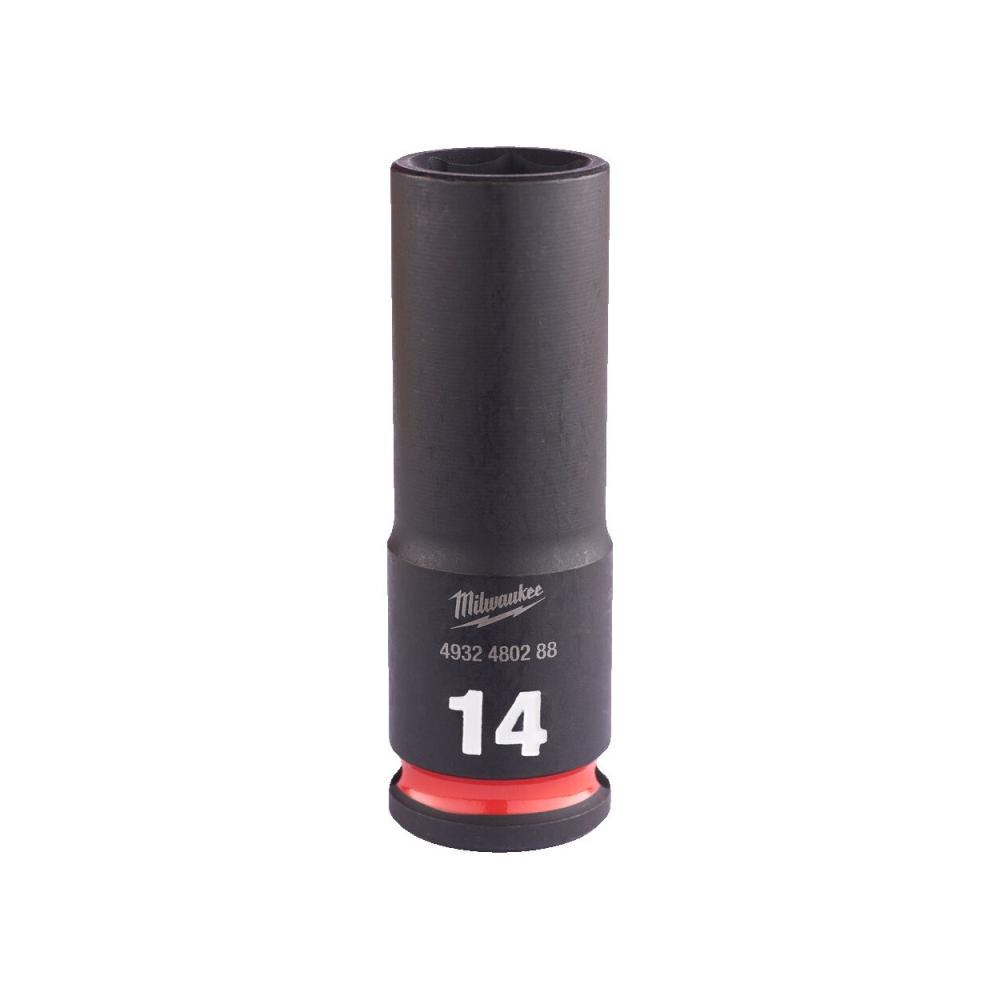 Milwaukee SHOCKWAVE™ Slagdop 3/8" diep 14mm | 1 stuk - 4932480288