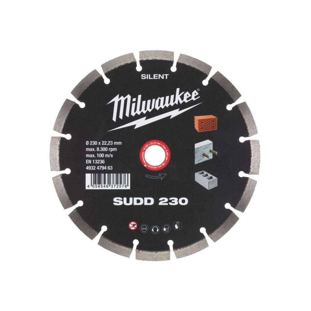 Milwaukee Premium Silent Diamantschijf SUDD 230mm | 1 stuk - 4932479463