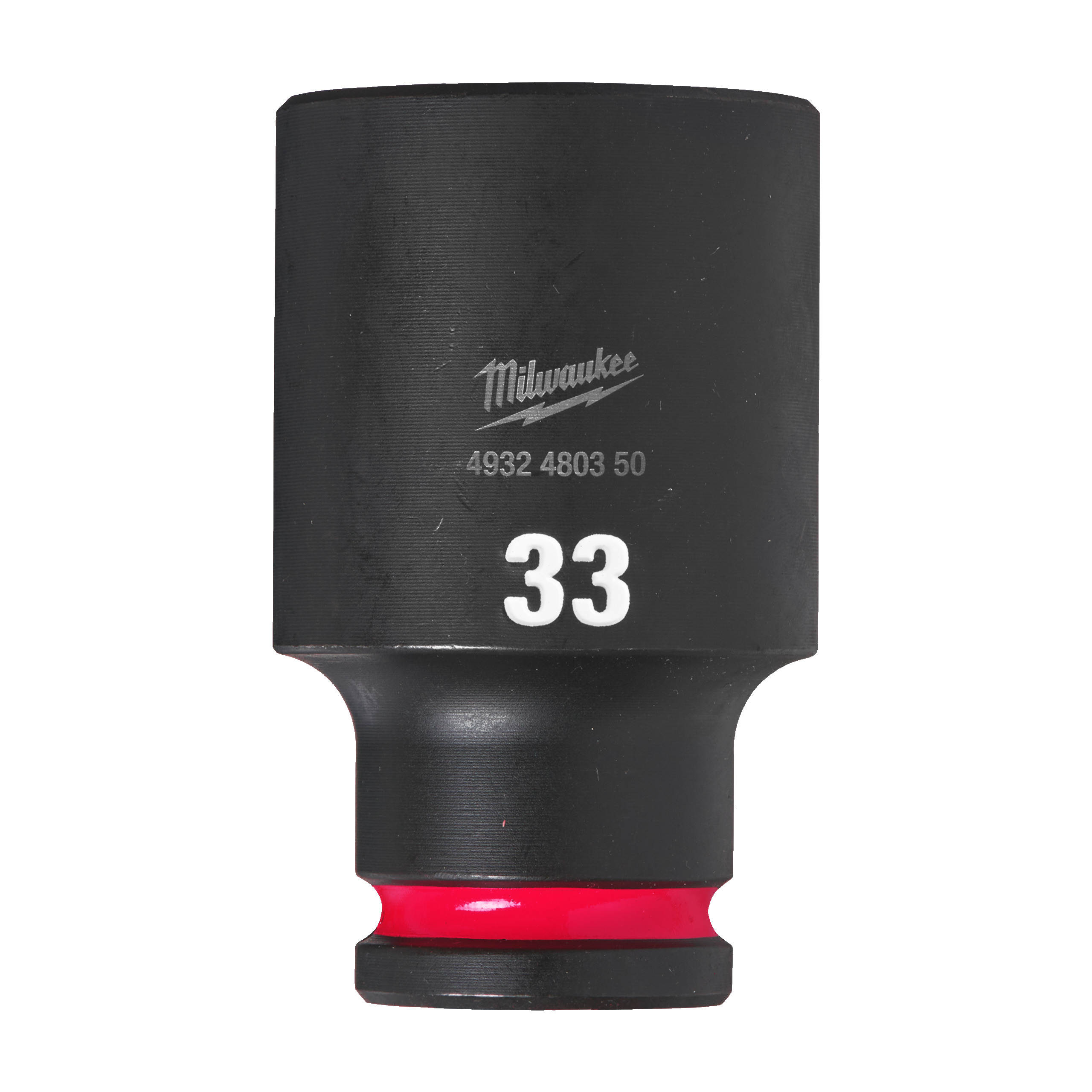 Milwaukee SHOCKWAVE™ Krachtdop 1/2" lang 33 mm | 1 stuk - 4932480350