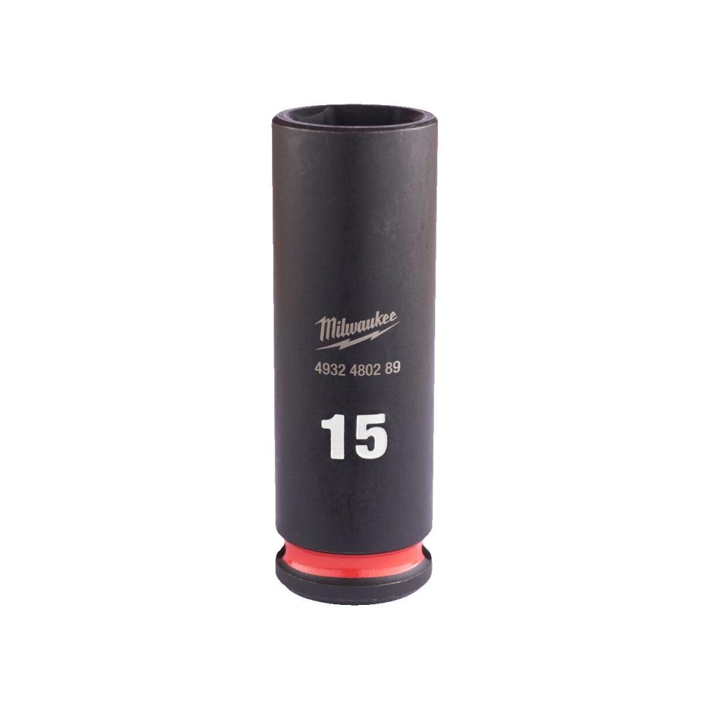 Milwaukee SHOCKWAVE™ Slagdop 3/8" diep 15mm | 1 stuk - 4932480289