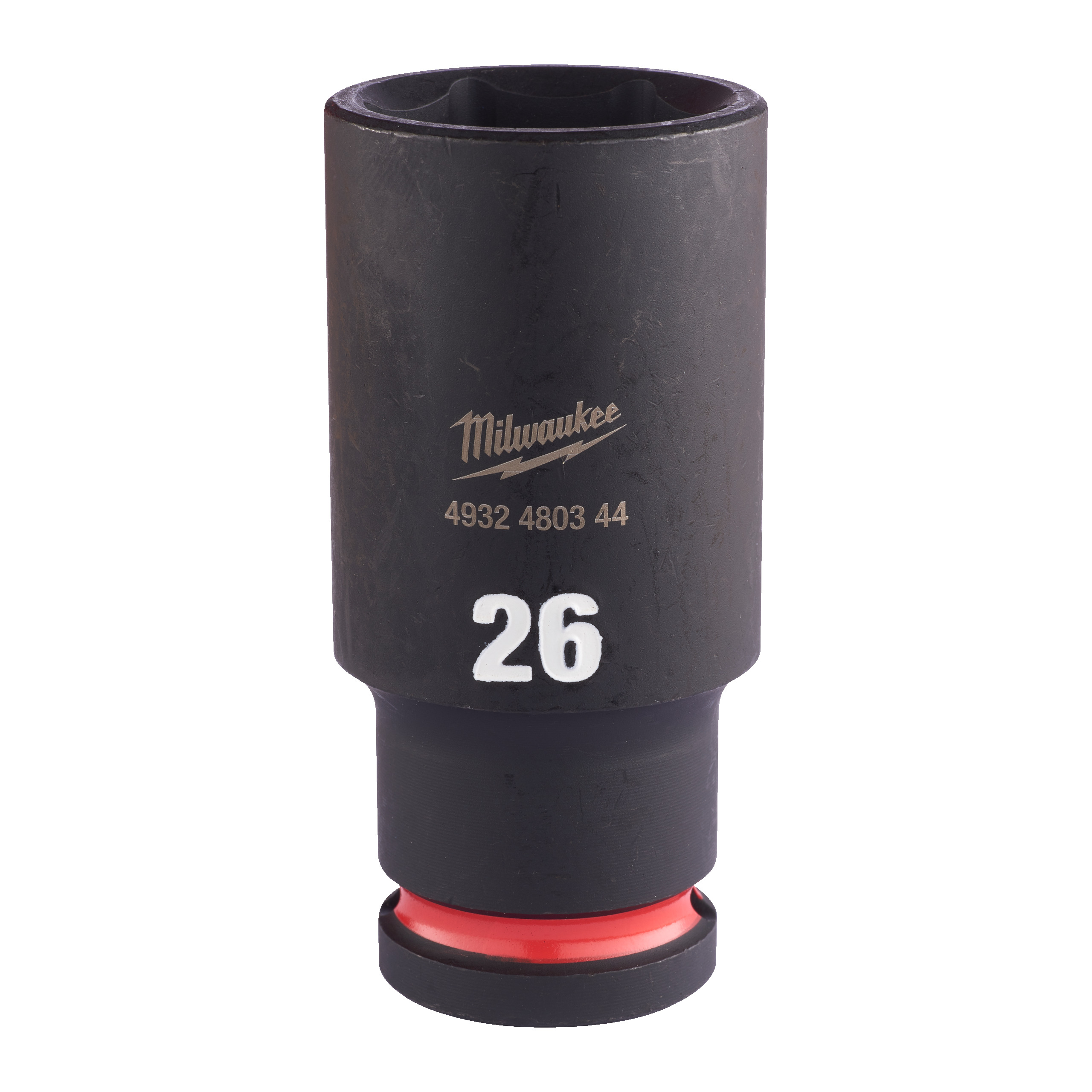 Milwaukee SHOCKWAVE™ Krachtdop 1/2" lang 26 mm | 1 stuk - 4932480344