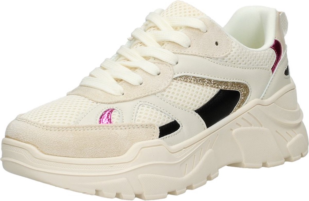 Sub55 - Dames Sneakers - Beige