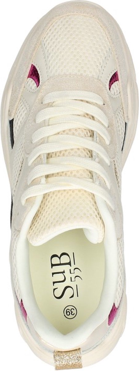 Sub55 - Dames Sneakers - Beige