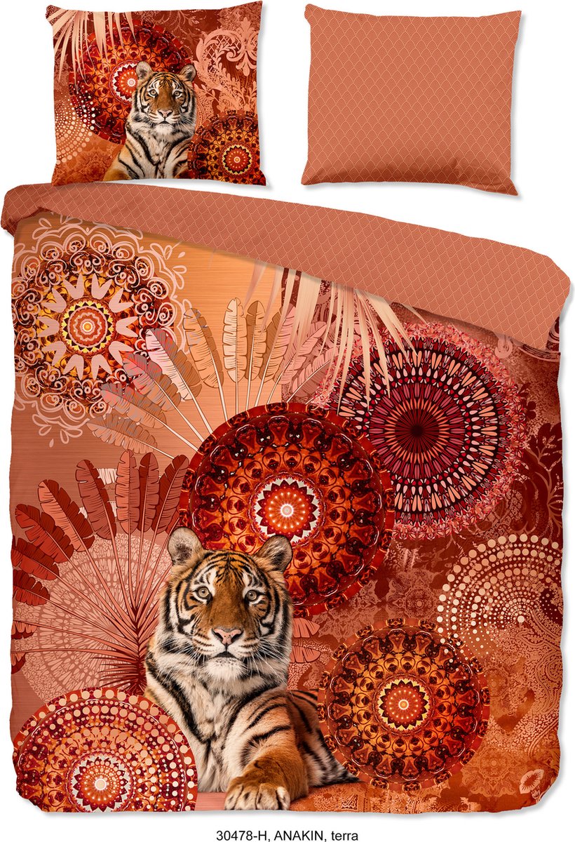 Hip Anakin Dekbedovertrek Lits-jumeaux (240 x 200/220 cm + 2 kussenslopen) Dekbedovertrek - Oranje