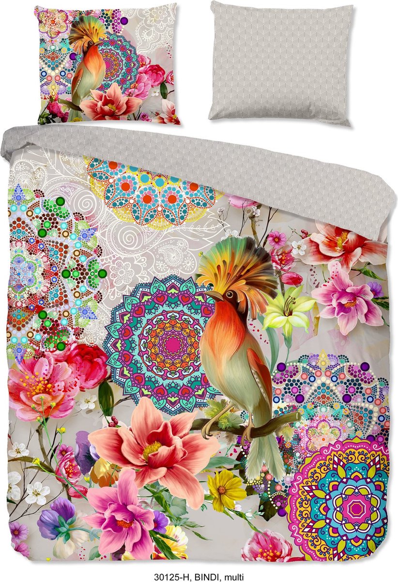 Hip Bindi Dekbedovertrek 2-persoons (200 x 200/220 cm + 2 kussenslopen) Dekbedovertrek
