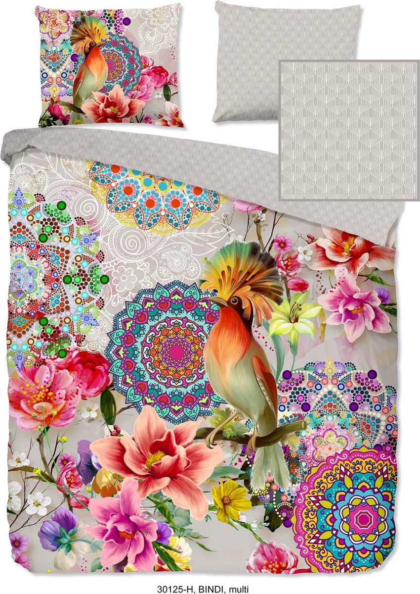Hip Bindi Dekbedovertrek 2-persoons (200 x 200/220 cm + 2 kussenslopen) Dekbedovertrek