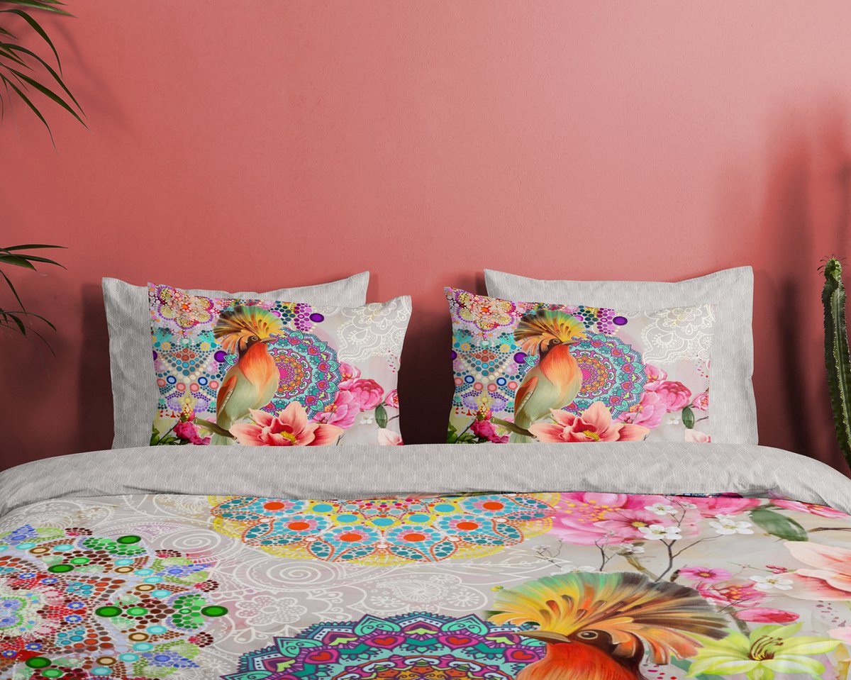 Hip Bindi Dekbedovertrek 2-persoons (200 x 200/220 cm + 2 kussenslopen) Dekbedovertrek