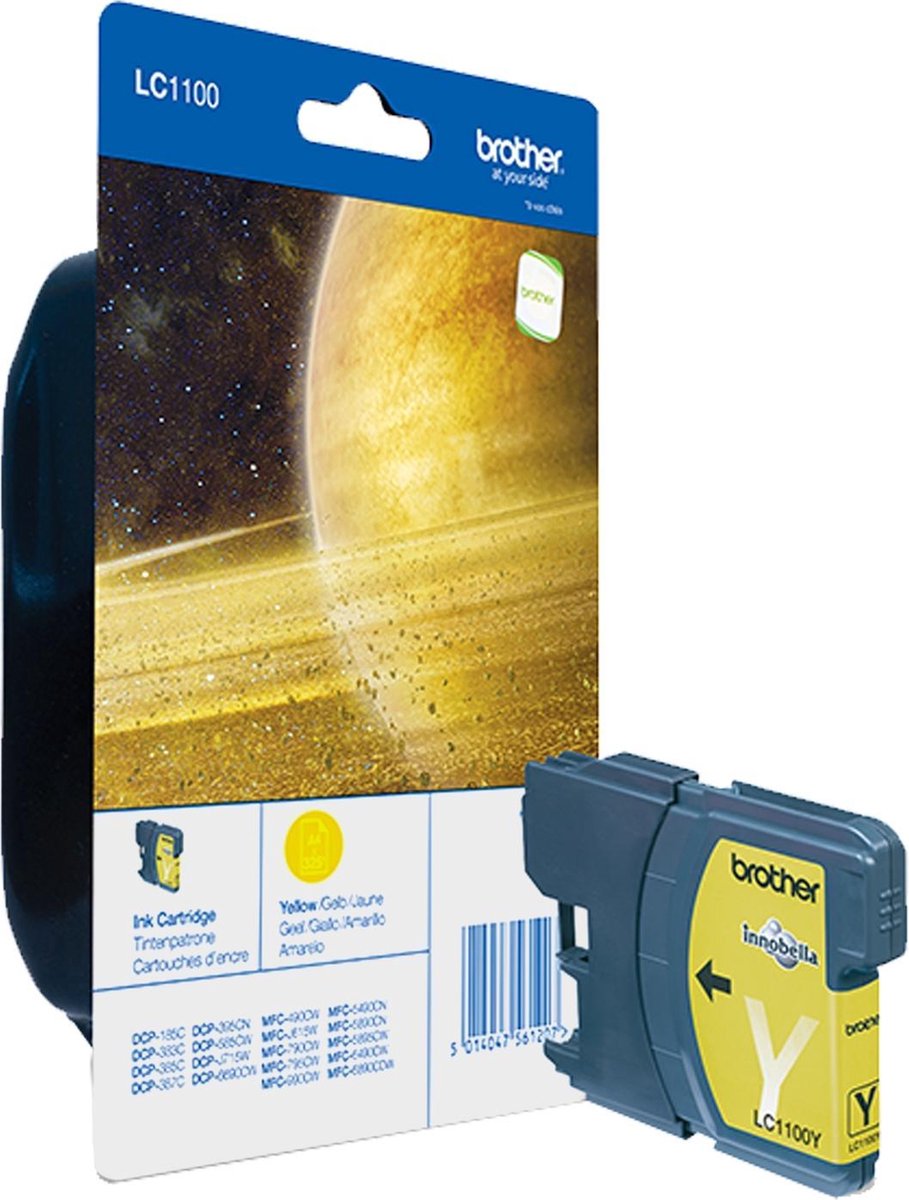 Brother LC-1100Y Inktcartridge - - Amarillo