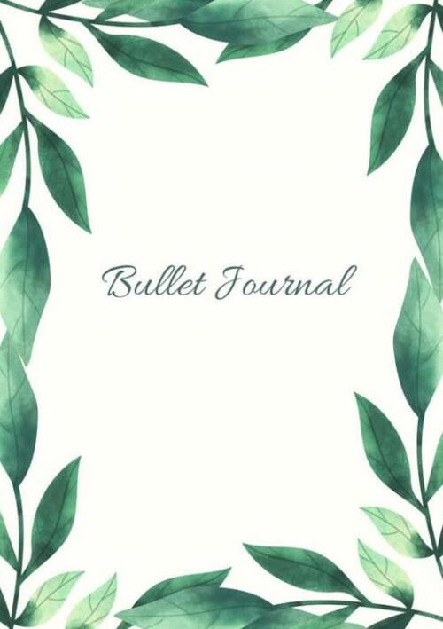 Brave New Books Mijn Bullet Journal |A5 Notebook Botanisch Leaves Bladeren De natuur | Notitieboek Met Dotted Papier Met 120 Pagina&apos;s | Prachtig Schrijven