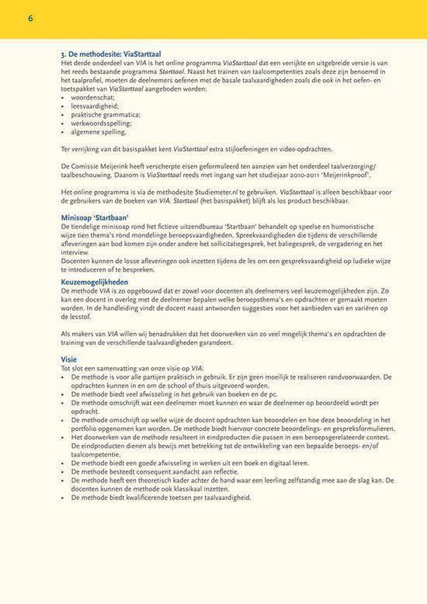 Deviant, Uitgeverij VIA werkboek