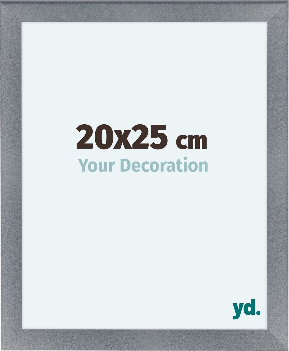 Your Decoration Como Mdf Fotolijst 20x25cm Aluminium Geborsteld - Grijs