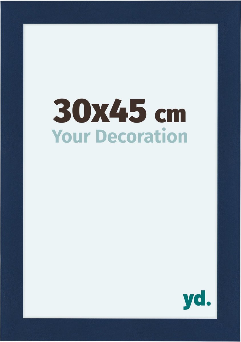 Your Decoration Como Mdf Fotolijst 30x45cm Donker Geveegd - Blauw
