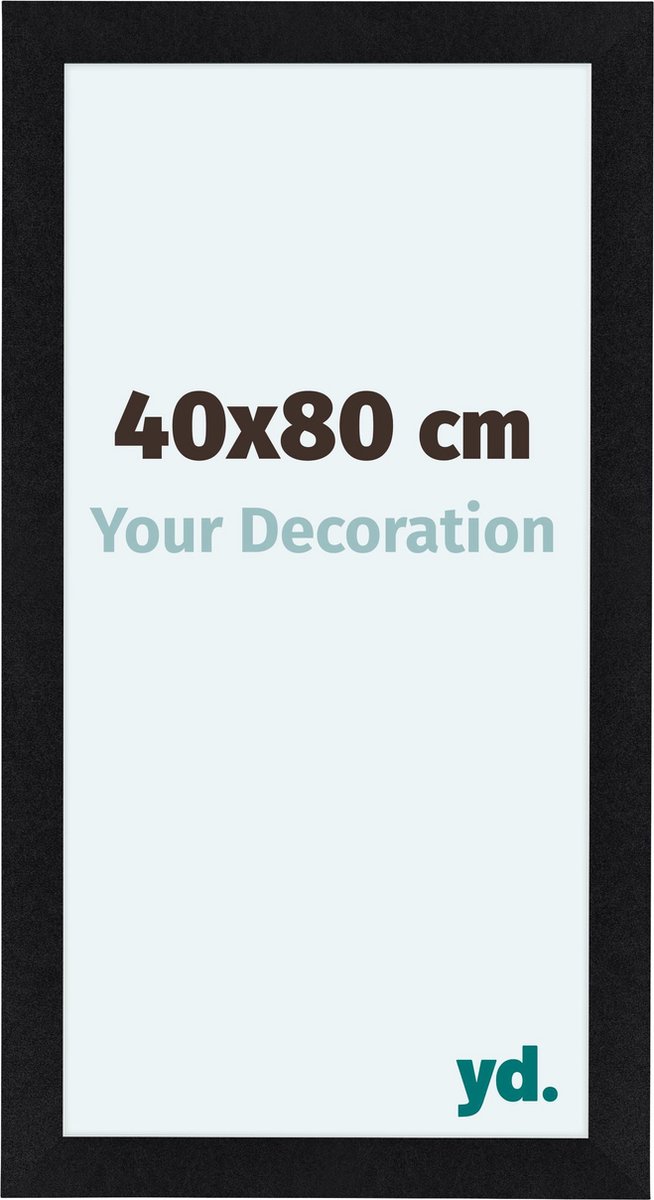 Your Decoration Como Mdf Fotolijst 40x80cm Mat - Zwart