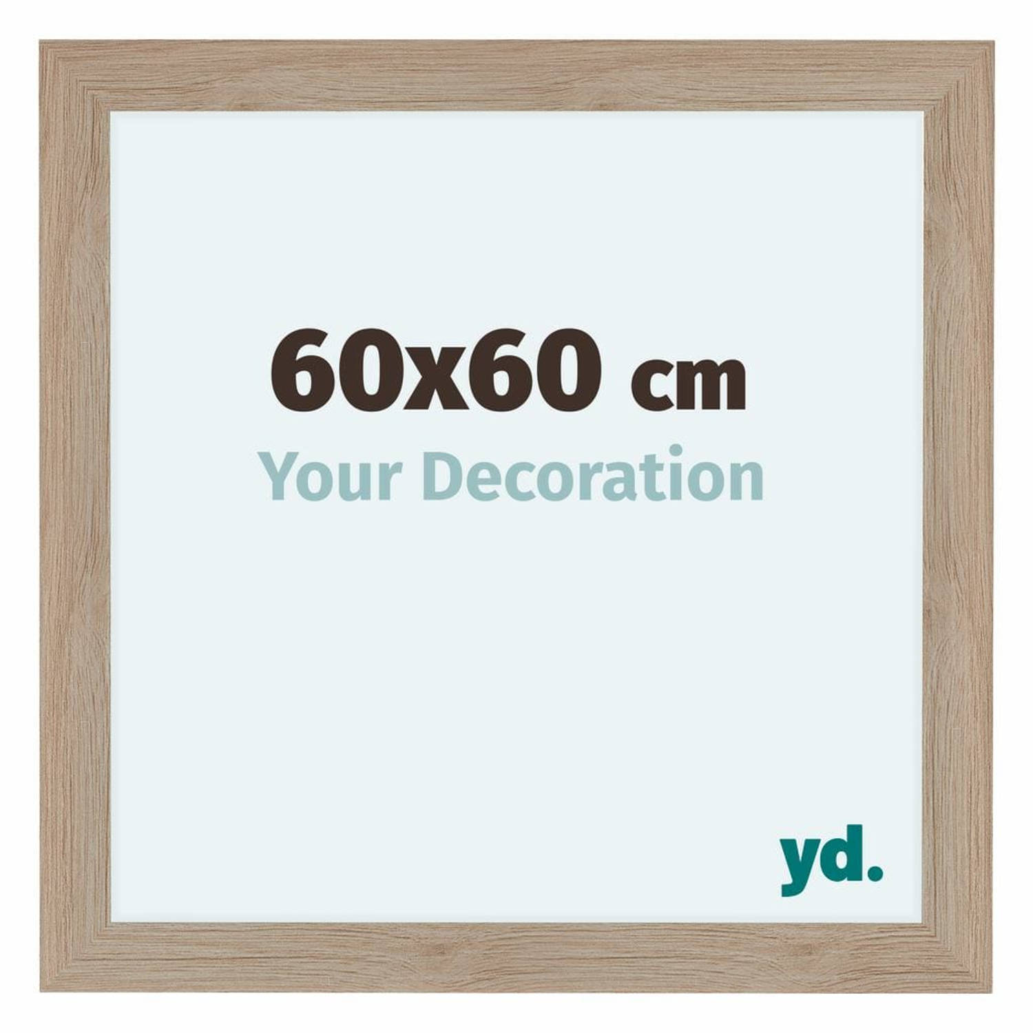 Your Decoration Como Mdf Fotolijst 60x60cm Eiken Licht - Bruin