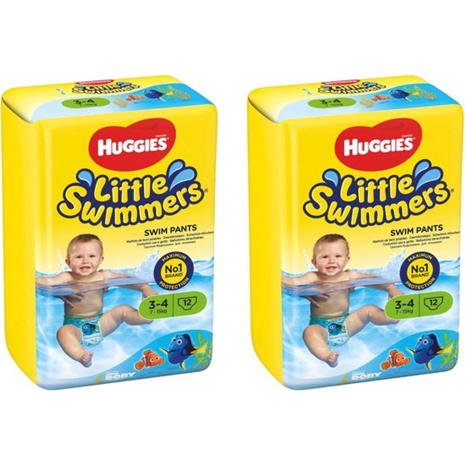 Huggies Little Swimmers (3 - 4) 7 - 15kg / 12st + X2