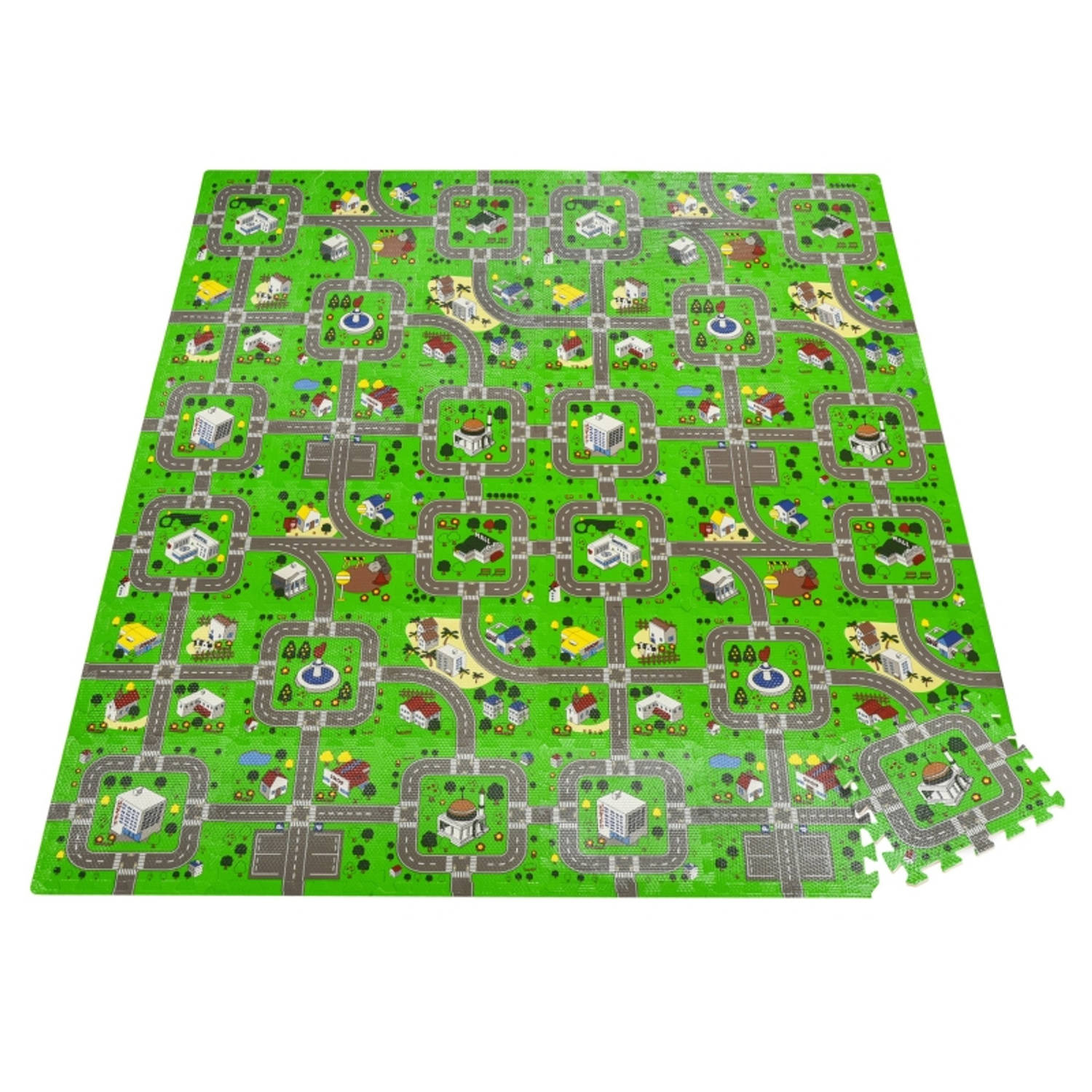 Speelmat Foam - Puzzelmat - Kruipmat - 36 Stuks - Waterafstotend - Veelkleurig - 31,5 X 31,5 Cm