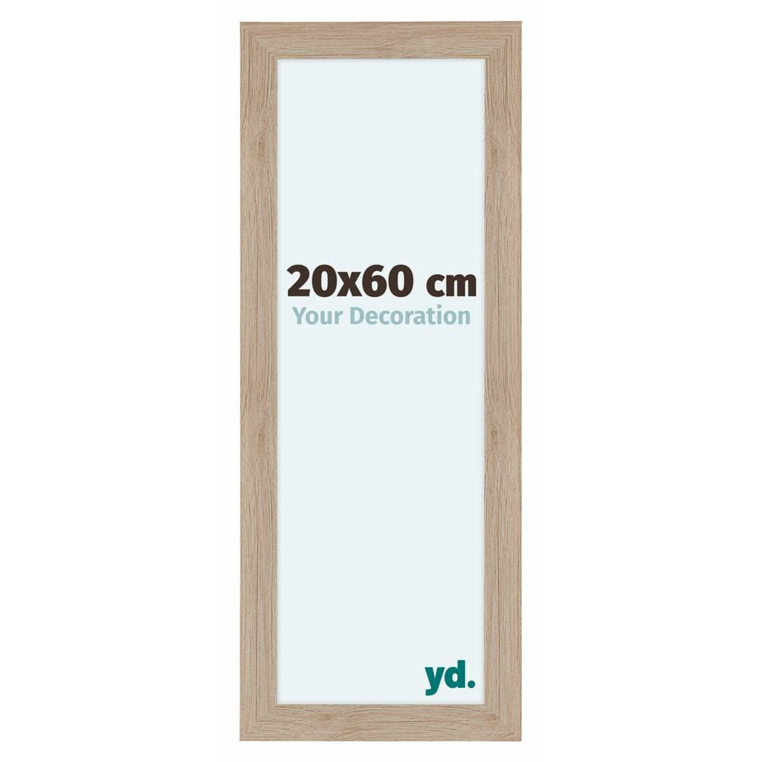 Your Decoration Como Mdf Fotolijst 20x60cm Eiken Licht - Bruin