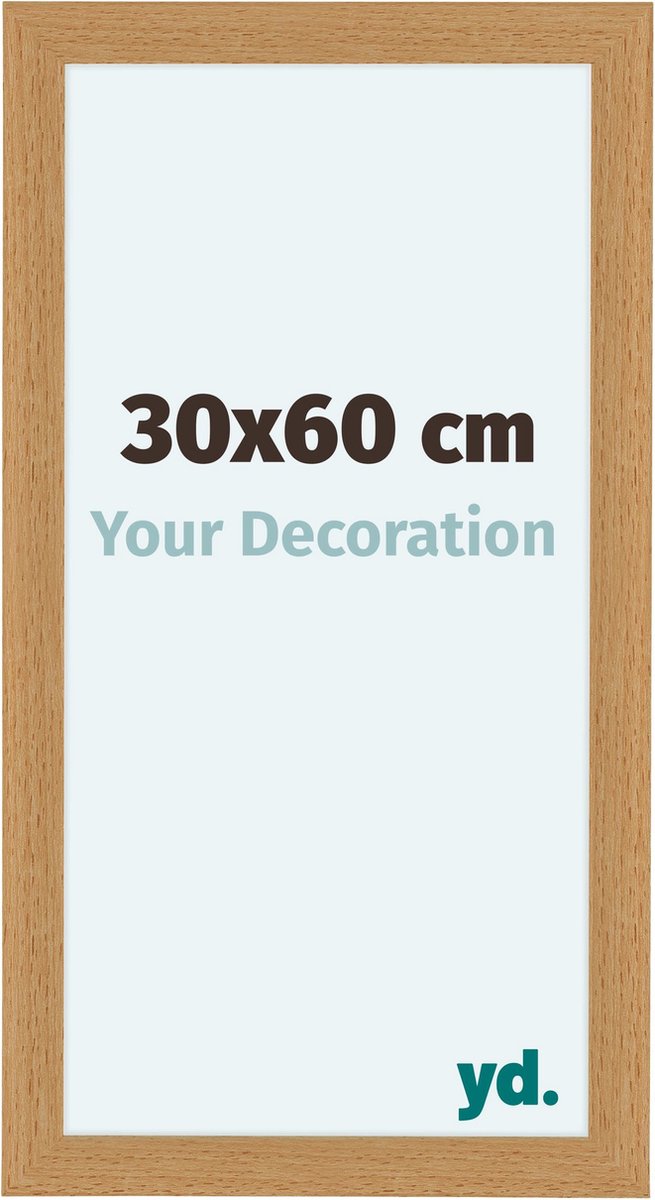 Your Decoration Como Mdf Fotolijst 30x60cm Beuken - Bruin