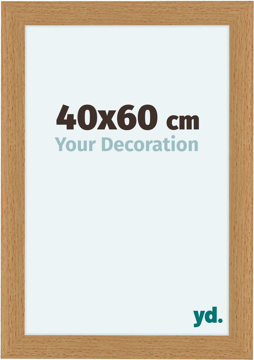 Your Decoration Como Mdf Fotolijst 40x60cm Beuken - Bruin