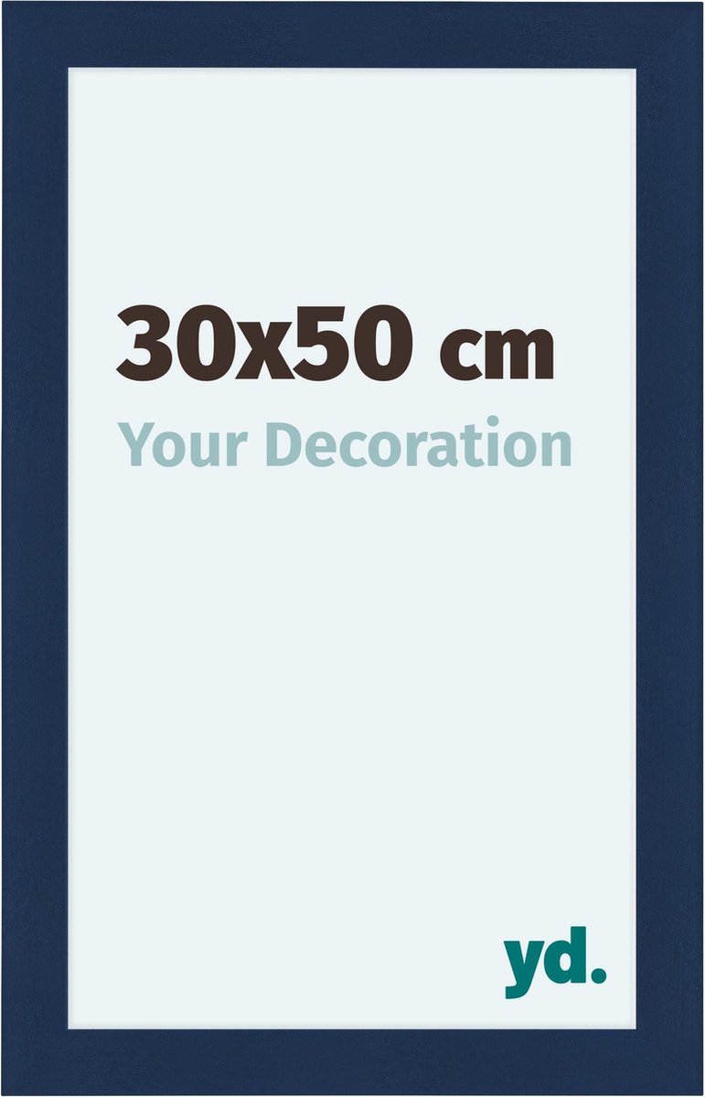 Your Decoration Como Mdf Fotolijst 30x50cm Donker Geveegd - Blauw
