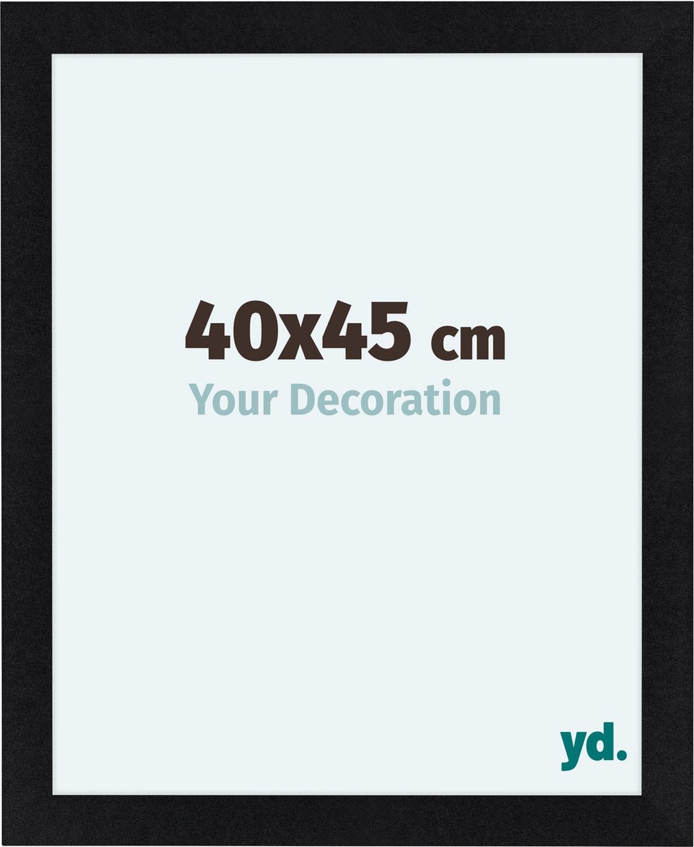 Your Decoration Como Mdf Fotolijst 40x45cm Mat - Zwart