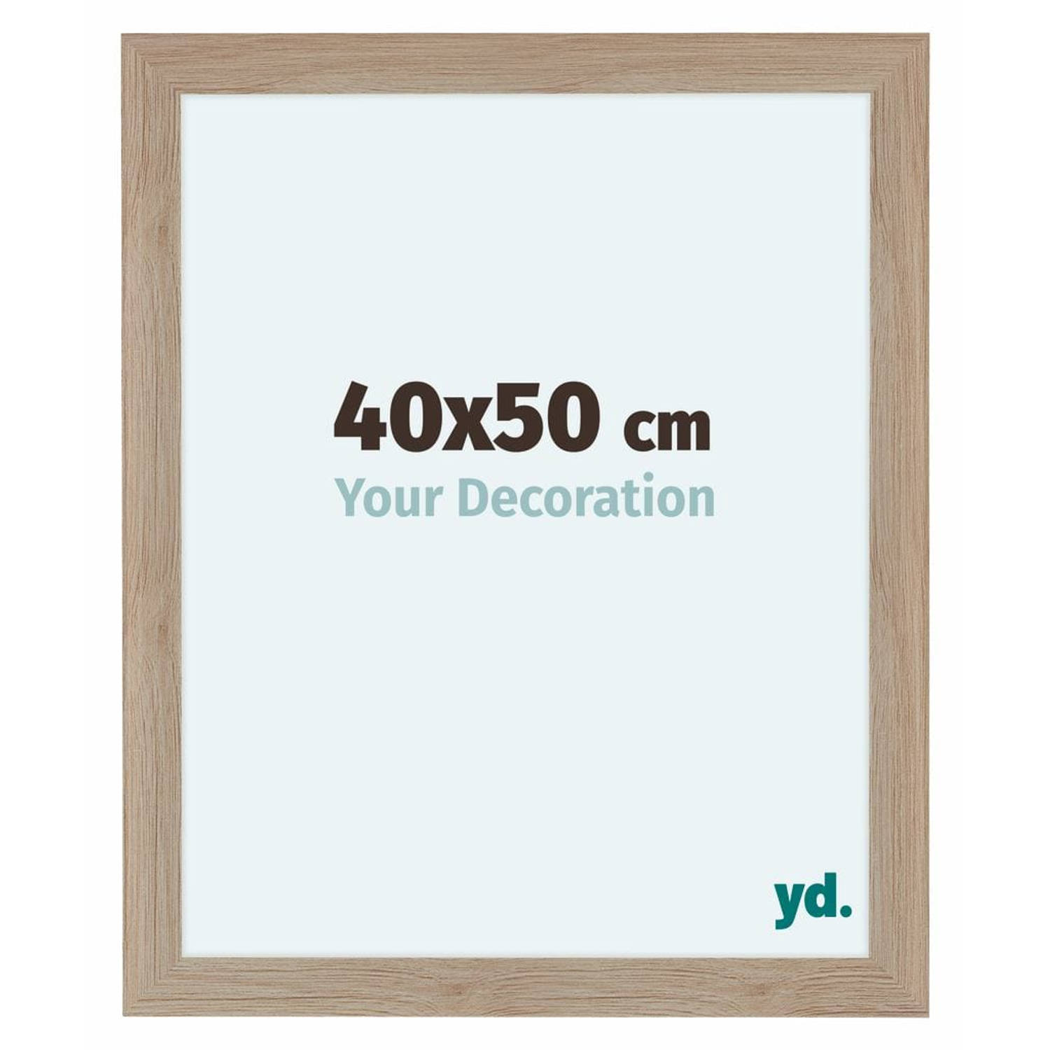 Your Decoration Como Mdf Fotolijst 40x50cm Eiken Licht - Bruin