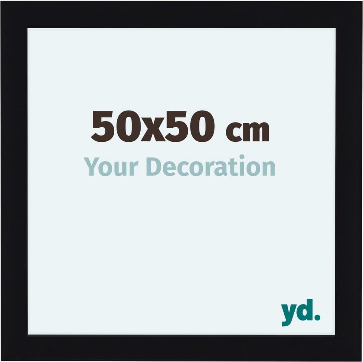 Your Decoration Como Mdf Fotolijst 50x50cm Hoogglans - Zwart