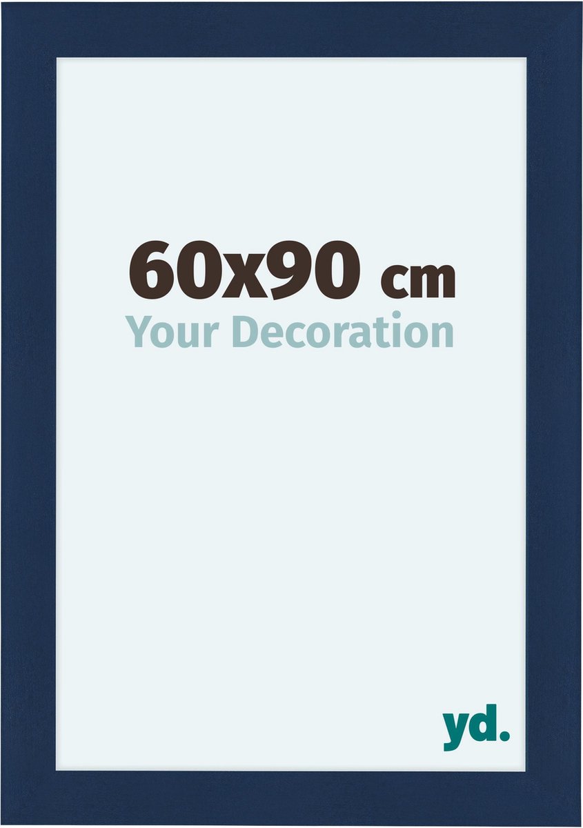 Your Decoration Como Mdf Fotolijst 60x90cm Donker Geveegd - Blauw