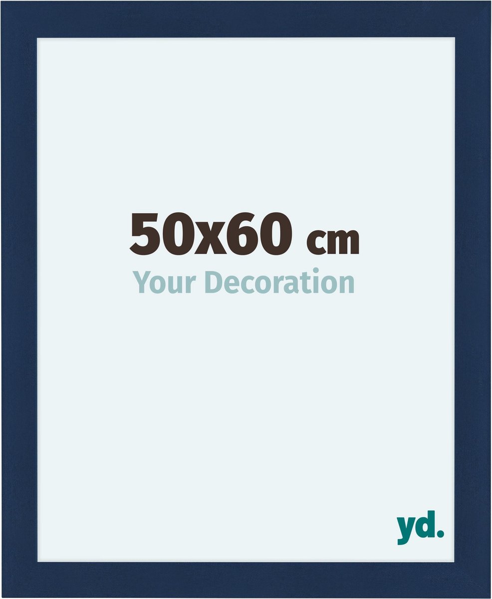 Your Decoration Como Mdf Fotolijst 50x60cm Donker Geveegd - Blauw