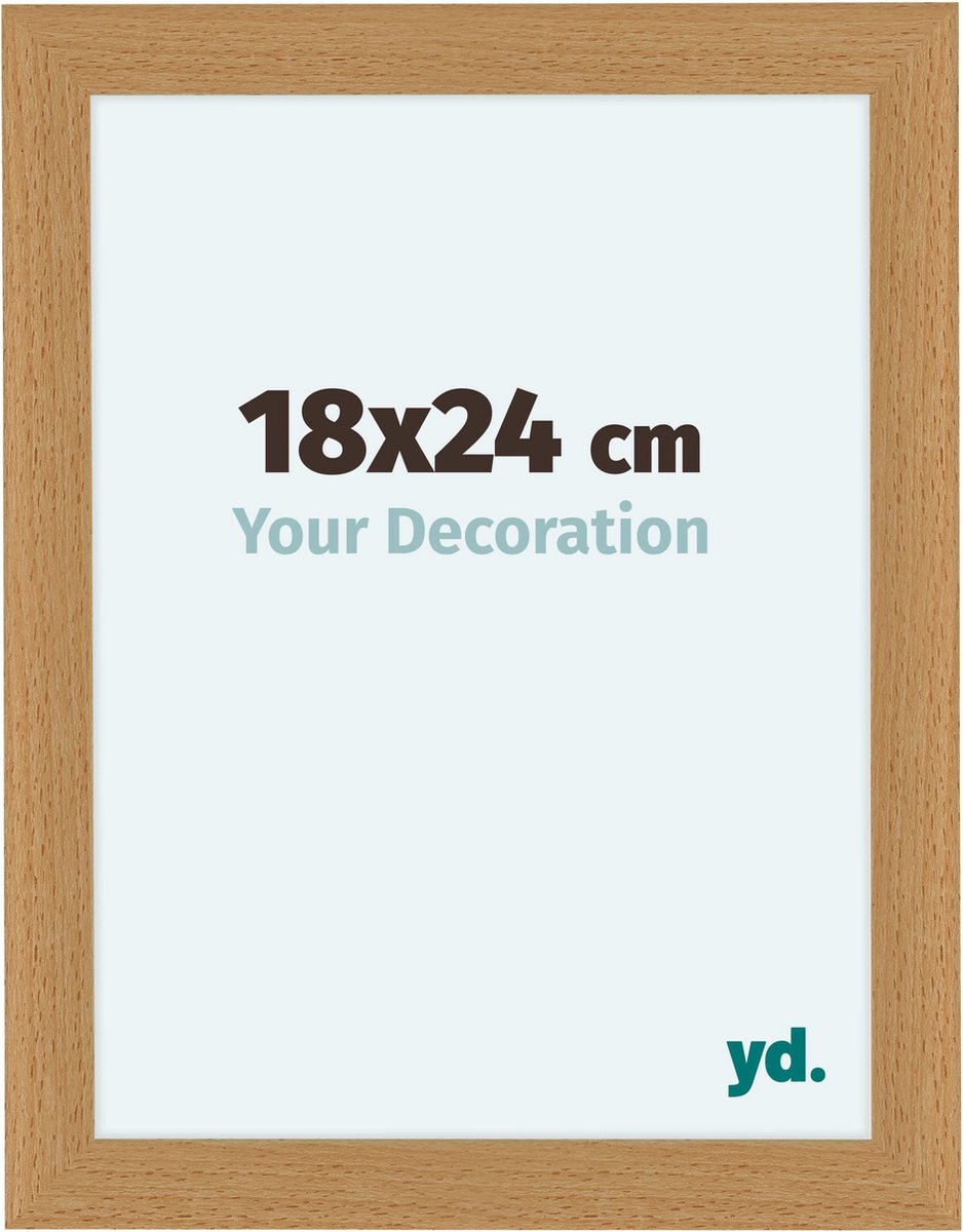 Your Decoration Como Mdf Fotolijst 18x24cm Beuken - Bruin