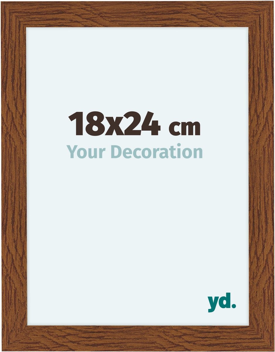 Your Decoration Como Mdf Fotolijst 18x24cm Eiken Rustiek - Bruin