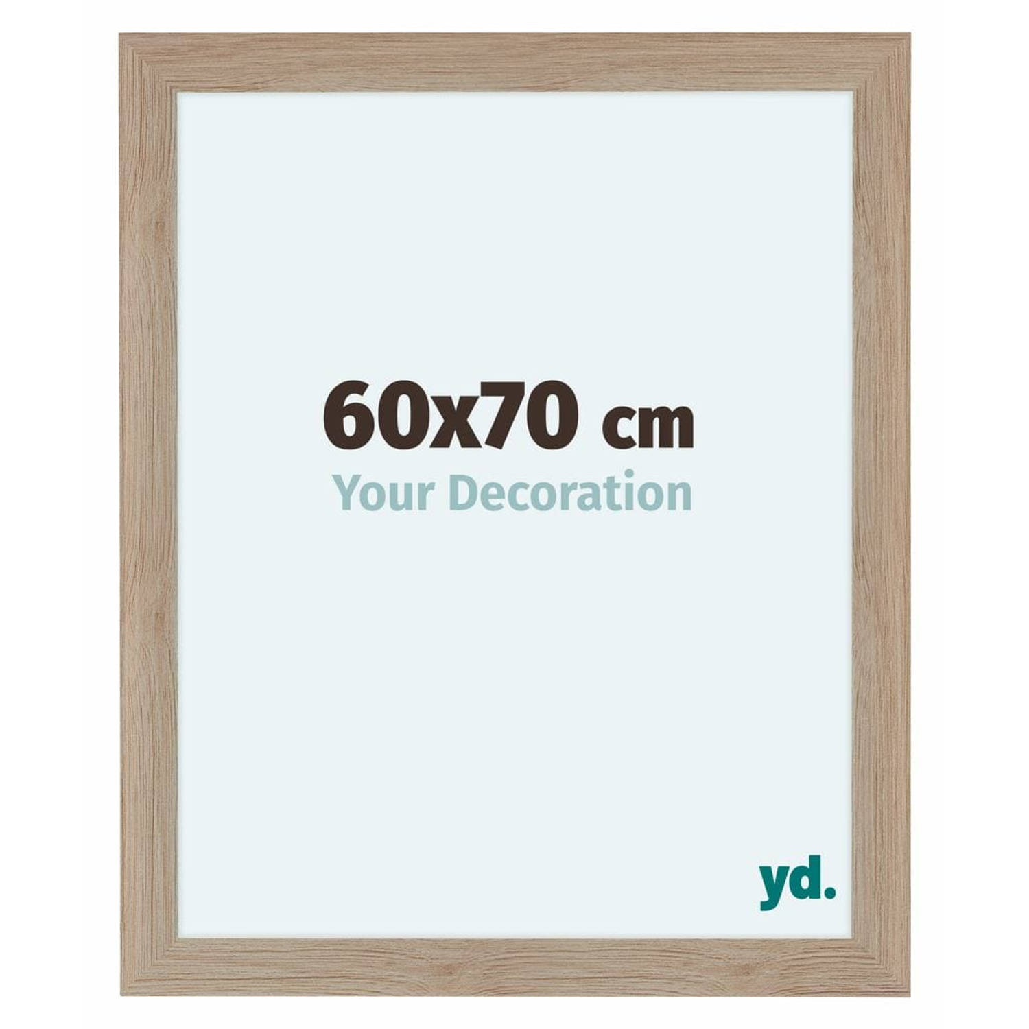 Your Decoration Como Mdf Fotolijst 60x70cm Eiken Licht - Bruin